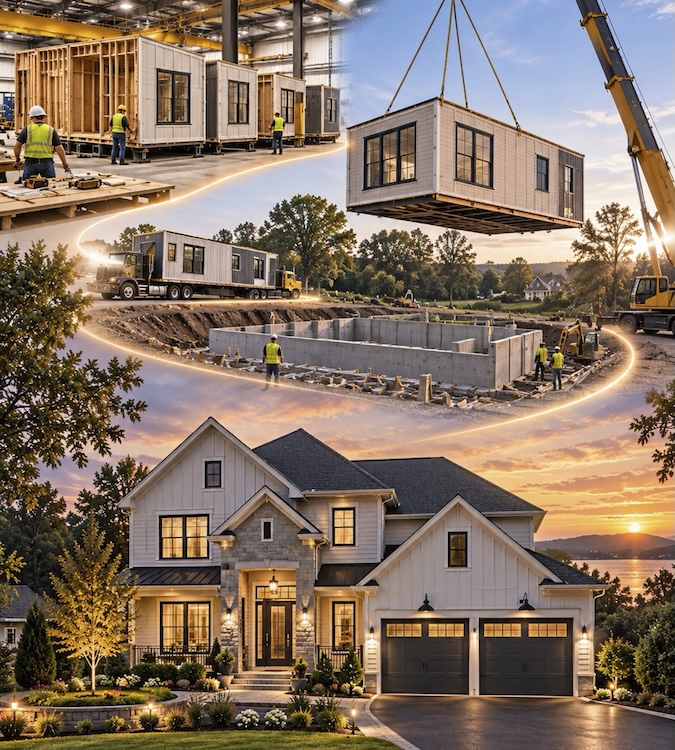 Custom home construction planning and field coordination