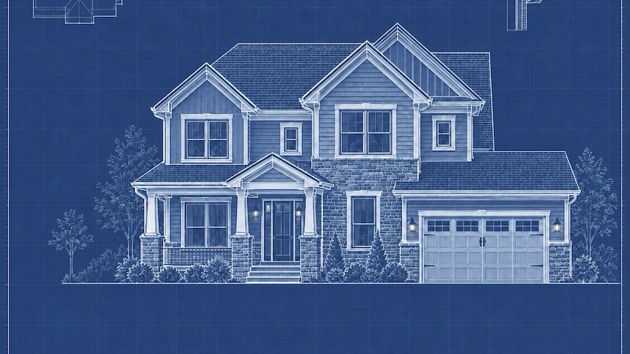 Customized modular home layout placeholder