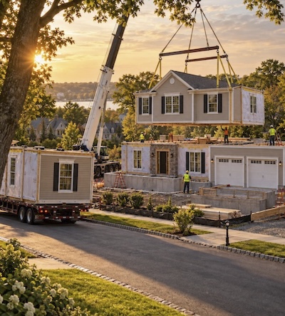 Permanent modular home construction
